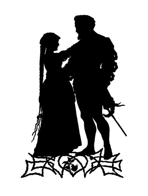 Margarete og Faust (gravering) af Paul Konewka