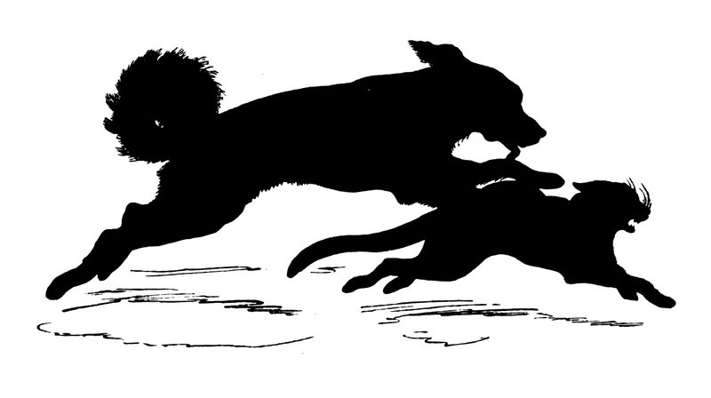 Silhouette af Paul Konewka (litho) af Paul Konewka