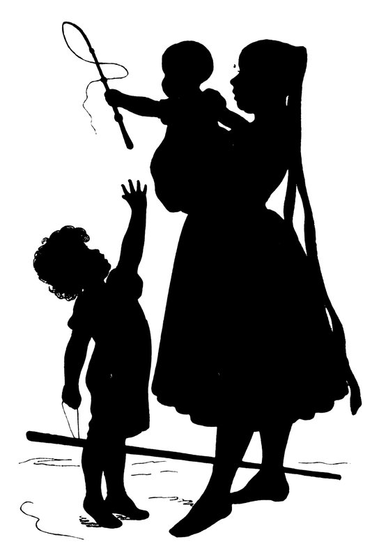 Silhouette af Paul Konewka (litho) af Paul Konewka
