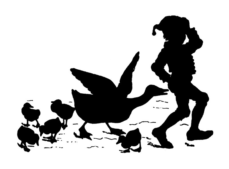 Silhouette af Paul Konewka (litho) af Paul Konewka
