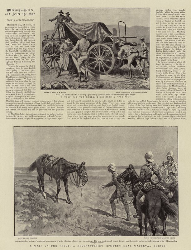 Mafeking, før og efter krigen af Percy F.S. Spence