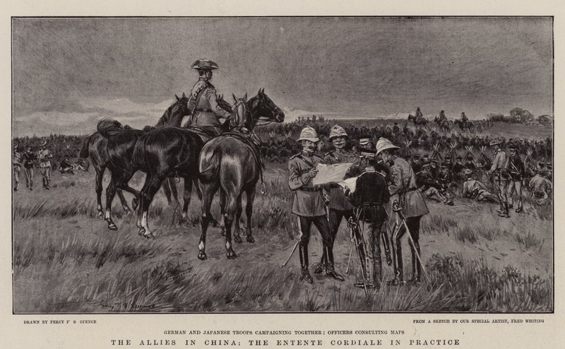De allierede i Kina, Entente Cordiale i praksis af Percy F.S. Spence