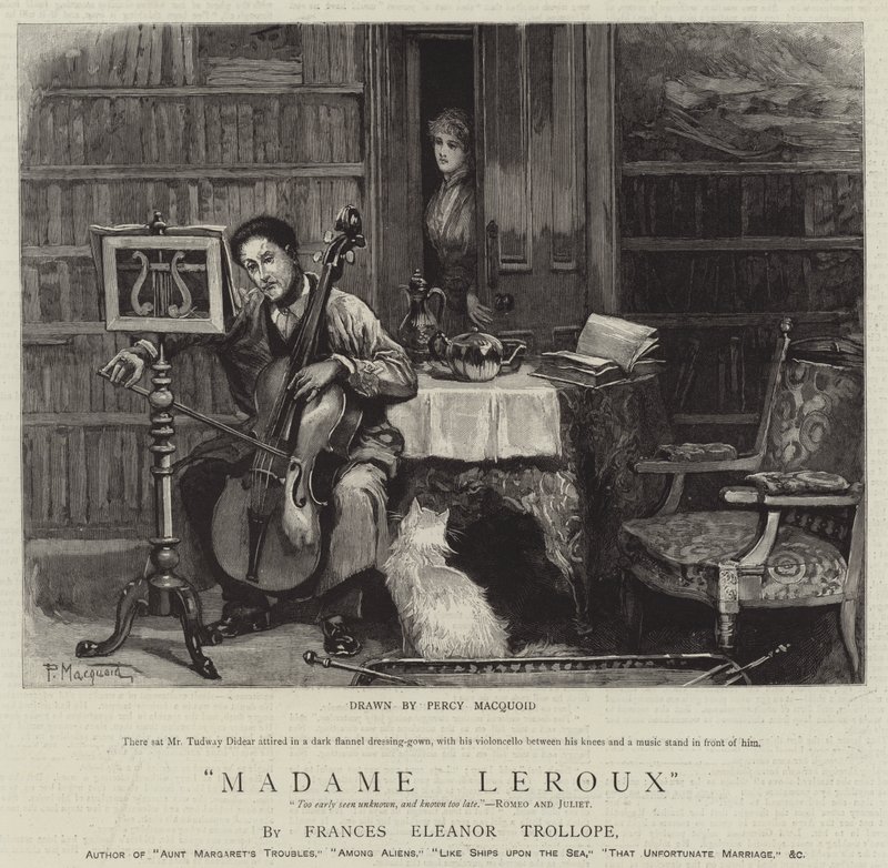 Fru Leroux af Percy Macquoid