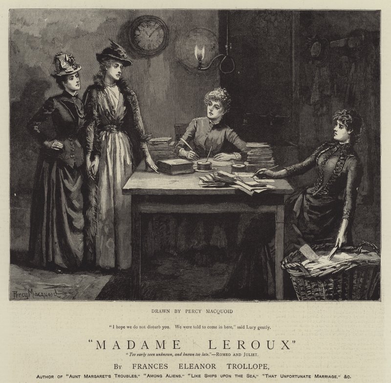 Fru Leroux af Percy Macquoid