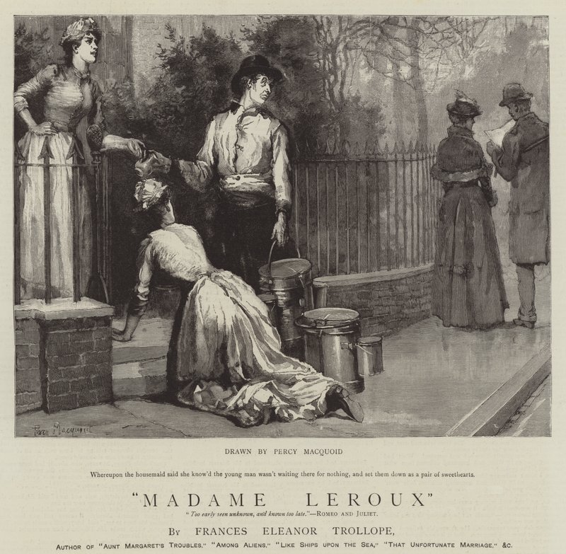 Fru Leroux af Percy Macquoid