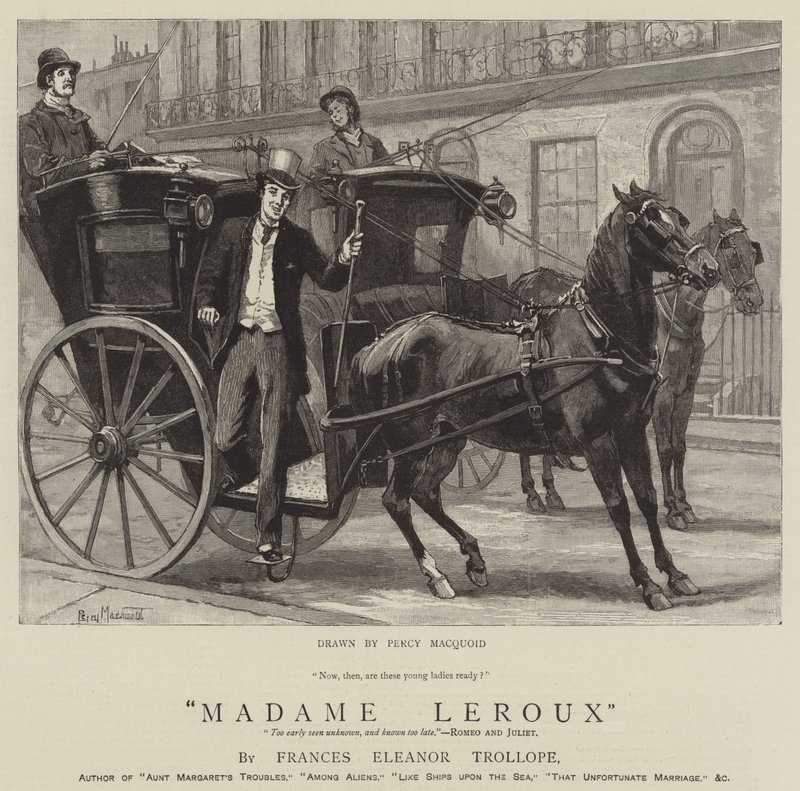 Fru Leroux af Percy Macquoid