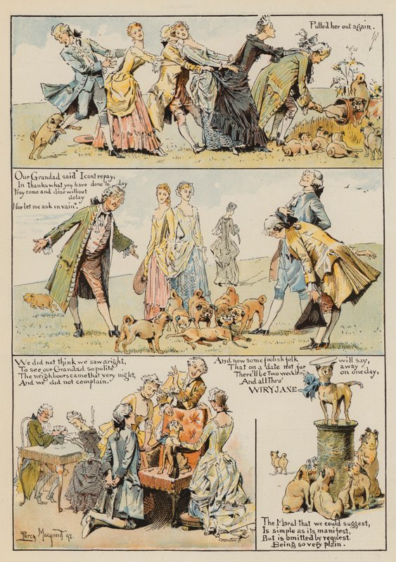 The Lay of Wiry Jane, af Percy Macquoid (chromolitho) af Percy Macquoid