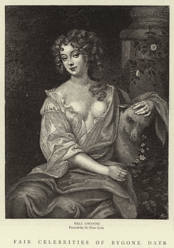 Nell Gwynne af Peter Lely
