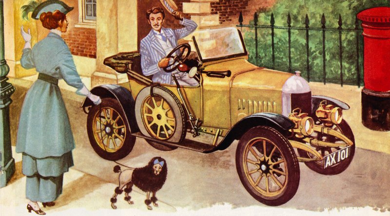 1914 Morris Oxford af Peter Jackson