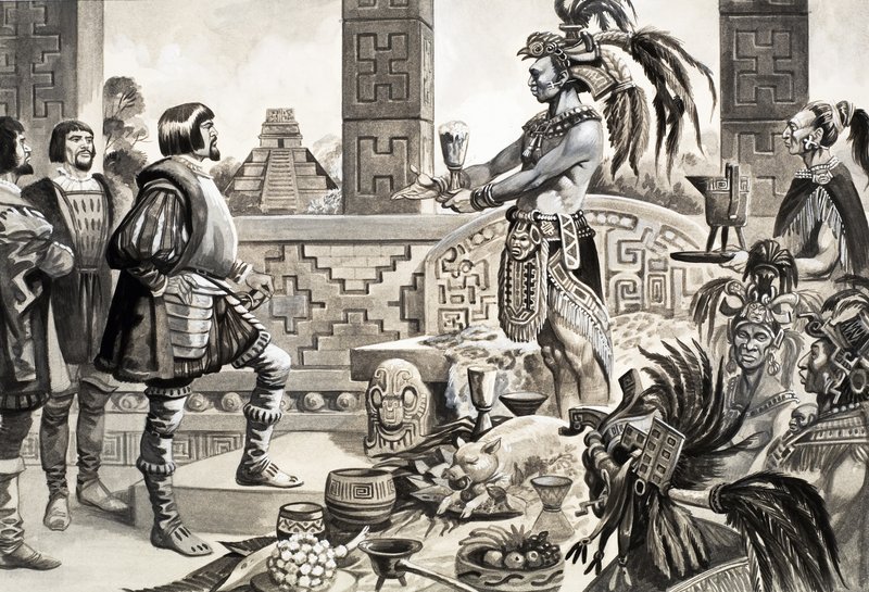 Hernando Cortes i Mexico af Peter Jackson