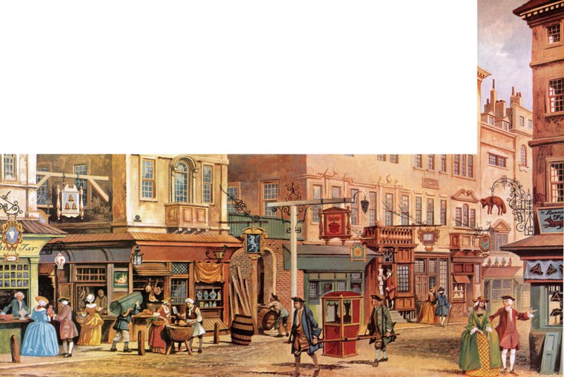 London i det 18. århundrede af Peter Jackson