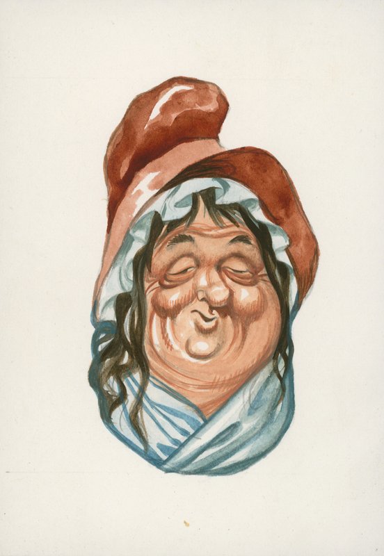 Fru Gamp, Martin Chuzzlewit af Peter Jackson