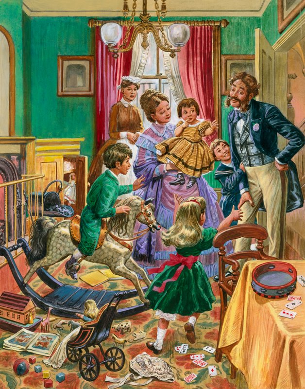 Victoriansk børnehave af Peter Jackson