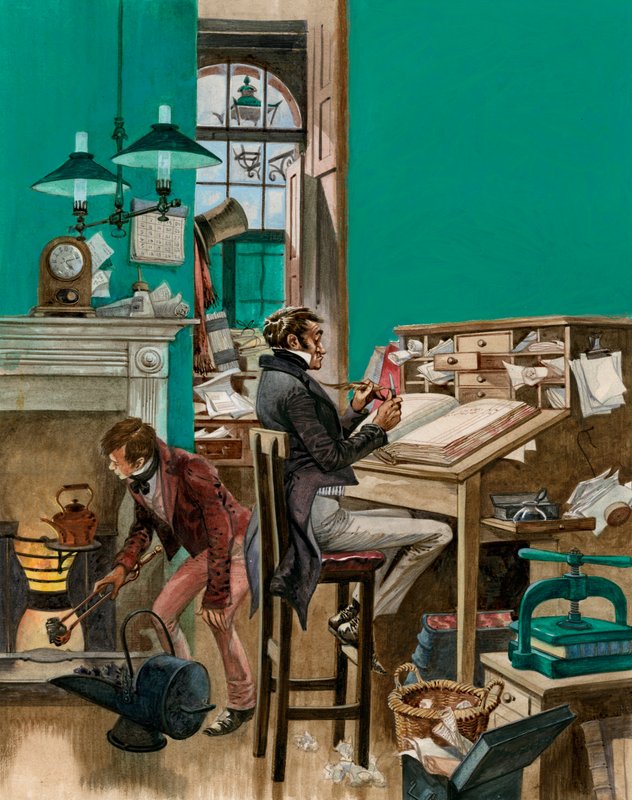 victoriansk kontor af Peter Jackson