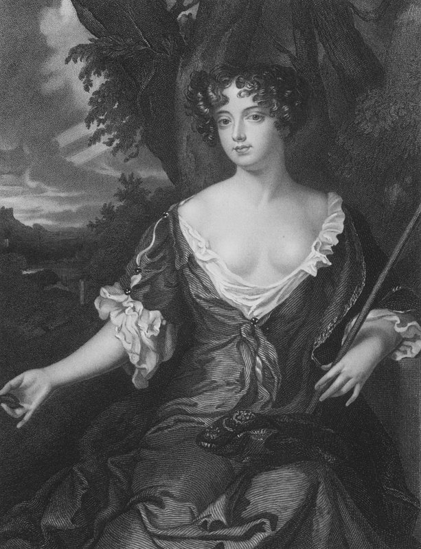 Louise de Querouaille, hertuginde af Portsmouth af Peter Lely