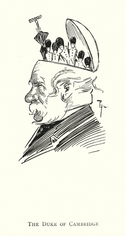 Hertugen af Cambridge (litho) af Phil May