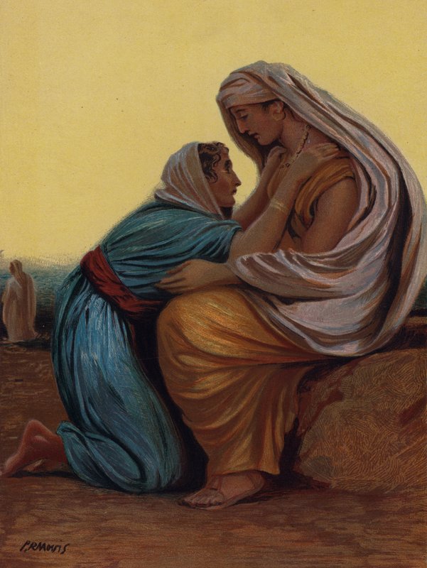 Ruth og Naomi af Philip Richard Morris