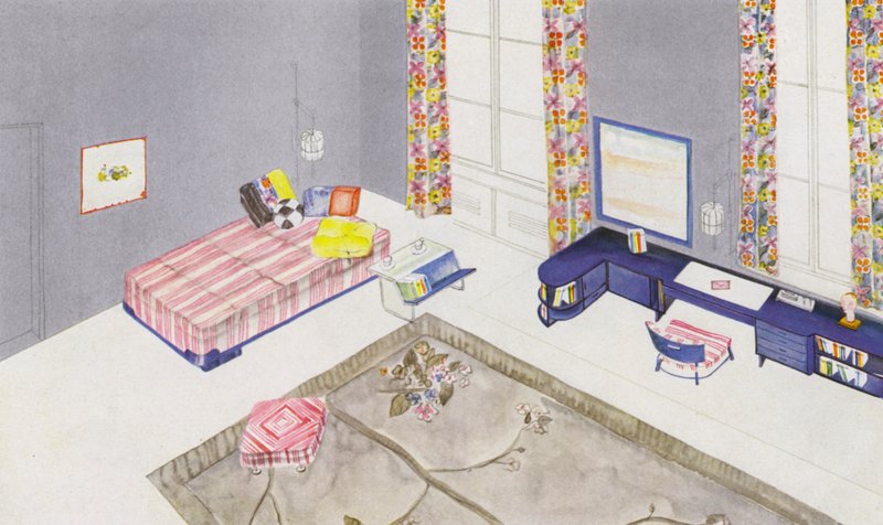 1930s interiors: Boudoirdani af Philip Alexius de Laszlo