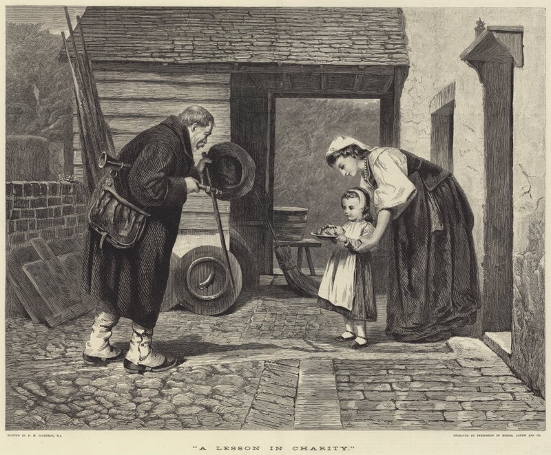 En lektion i næstekærlighed af Philip Hermogenes Calderon