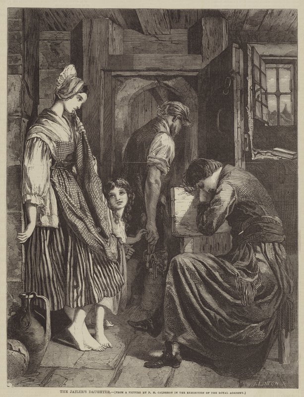Fængselsbetjentens Datter af Philip Hermogenes Calderon