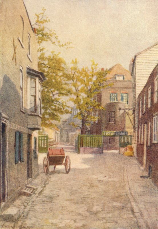 Laytons Buildings, Southwark, 1904 af Philip Norman
