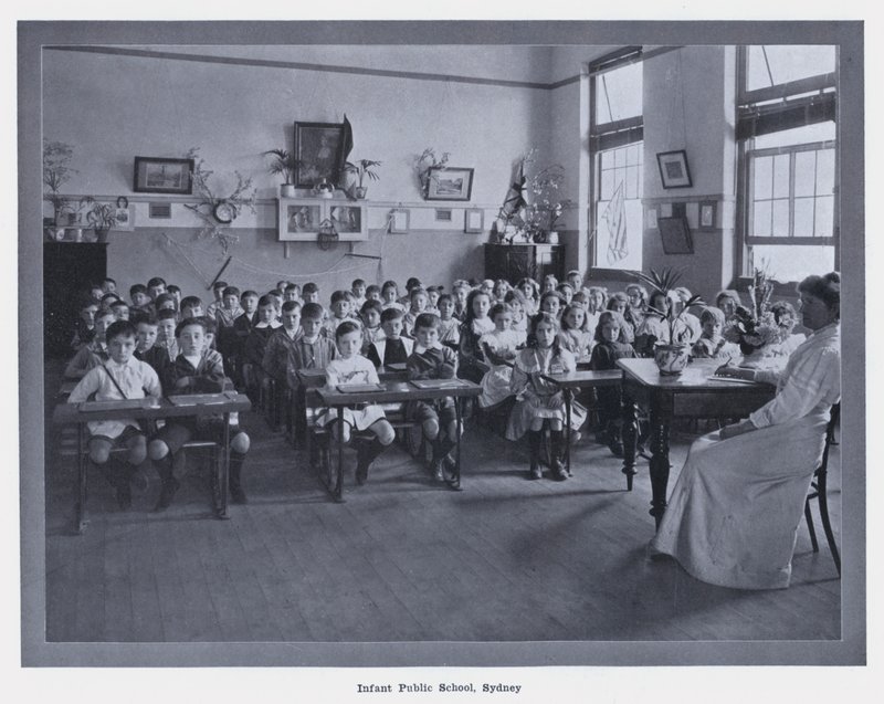 Infant Public School, Sydney (s/h-billede) af Photographer Australian