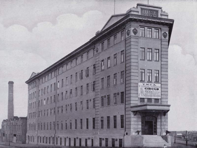 Melbourne: YMCA Building (s/h-billede) af Photographer Australian