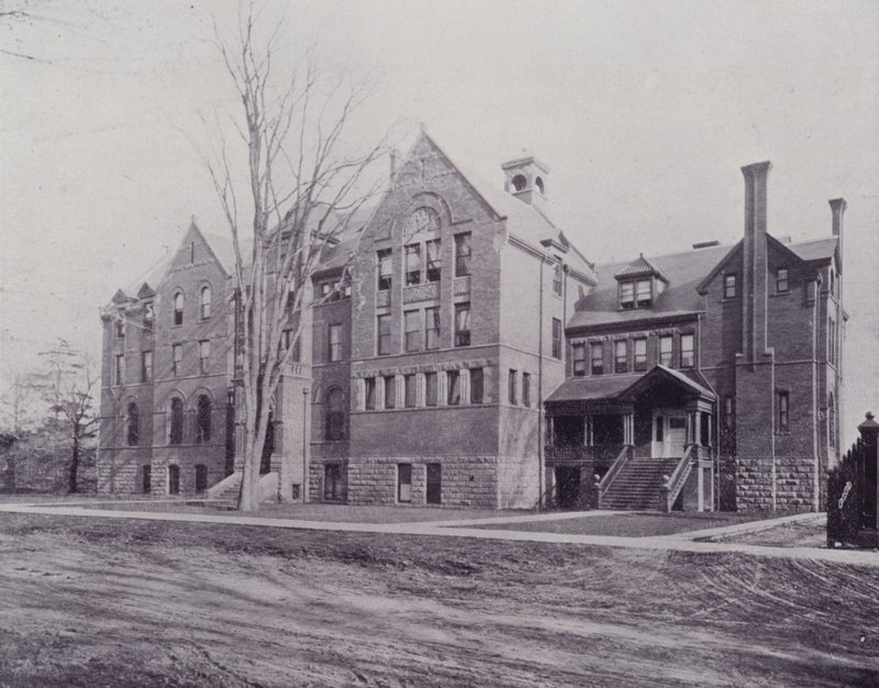 Canada: Wycliffe College, Toronto (s/h-billede) af Photographer Canadian