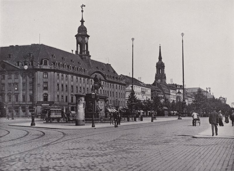 Hovedgade i Neustadt (s/h foto) af Photographer German