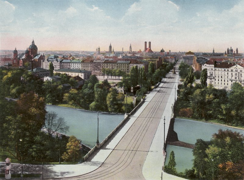 München fra Maximilianeum (foto) af Photographer German