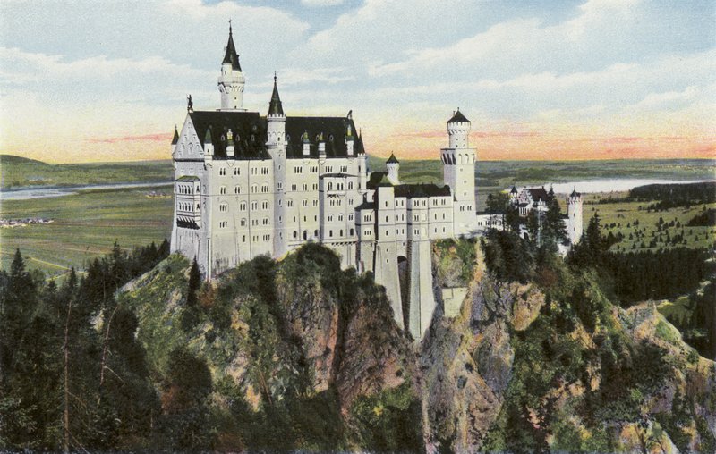Neuschwanstein Slot (foto) af Photographer German