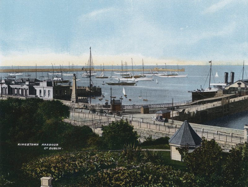 Kingstown Harbour, Co Dublin (farvefoto) af Photographer Irish