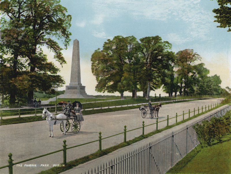 Phoenix Park, Dublin (farvefoto) af Photographer Irish