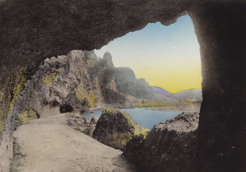 Japan, ca. 1912: Yabake, Rohita-provinsen (foto) af Photographer Japanese