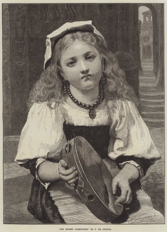 Den ødelagte tamburin af Pierre Louis de Coninck