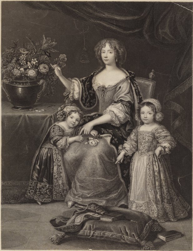 hertuginde af Orleans af Pierre Mignard
