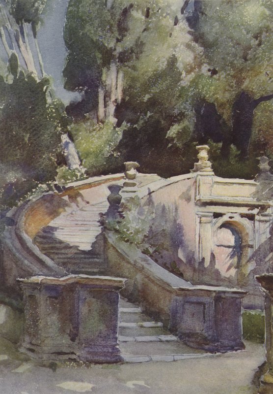 Tivoli, Villa DEste af Pierre Vignal