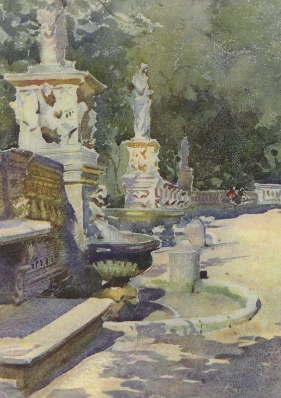 Villa Borghese, Rom af Pierre Vignal