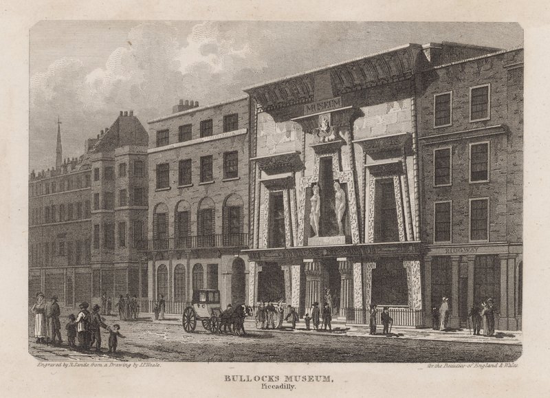 Bullocks Museum, Piccadilly af Pieter Jansz. Quast
