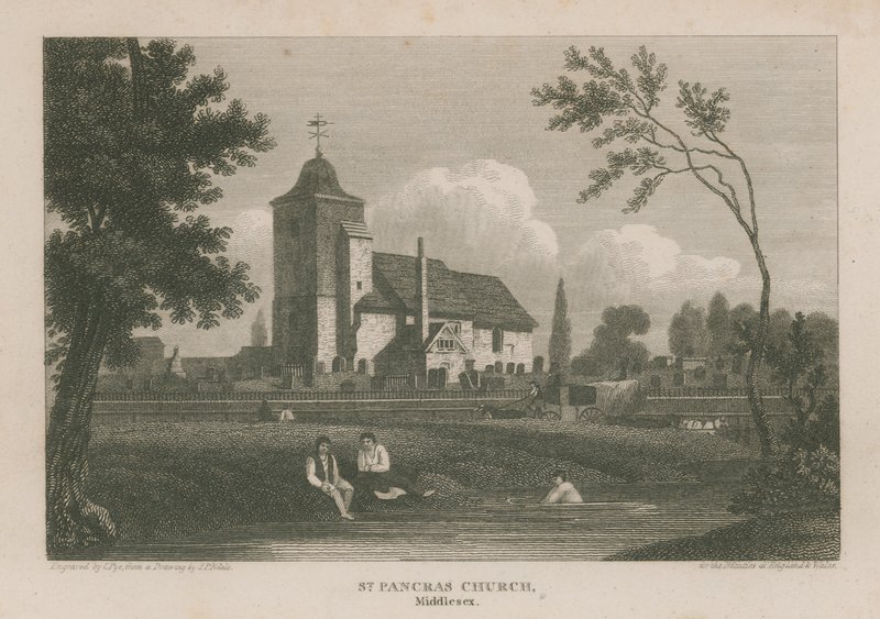 St Pancras Kirke af Pieter Jansz. Quast
