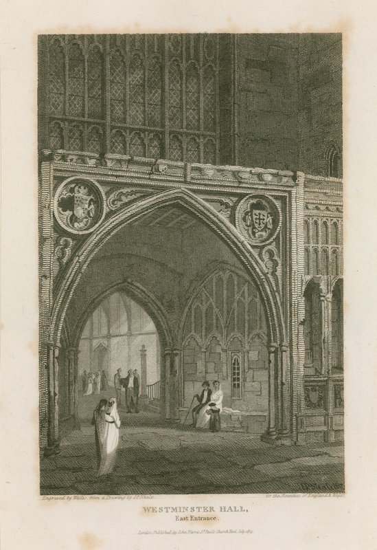 Westminster Hall af Pieter Jansz. Quast