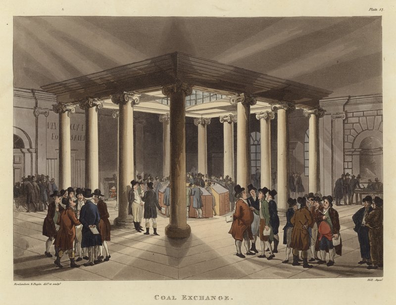 Kulbørs af Pugin and Rowlandson