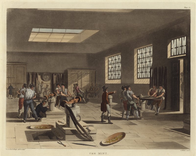 Mønten af Pugin and Rowlandson