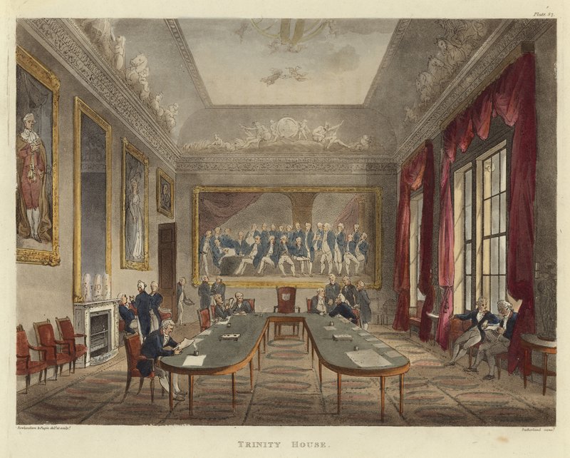 Trinity House af Pugin and Rowlandson
