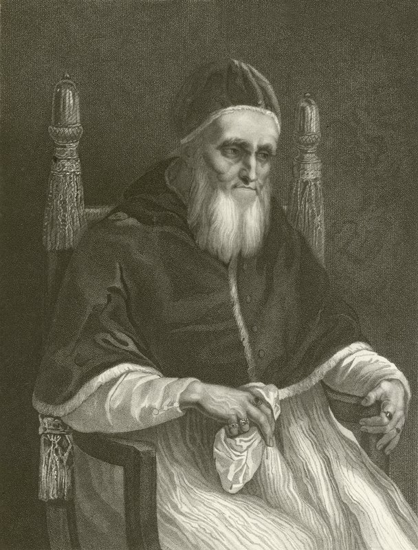 Julius den Anden af Raffaello Sanzio Raphael