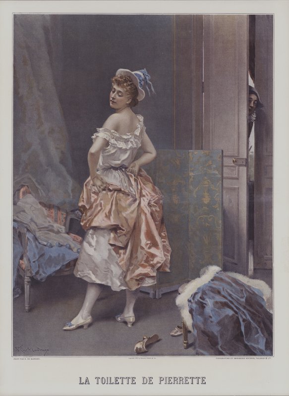 Pierrettes toilet af Raimundo de Madrazo y Garreta