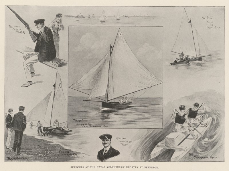 Skitser ved Naval Volunteers