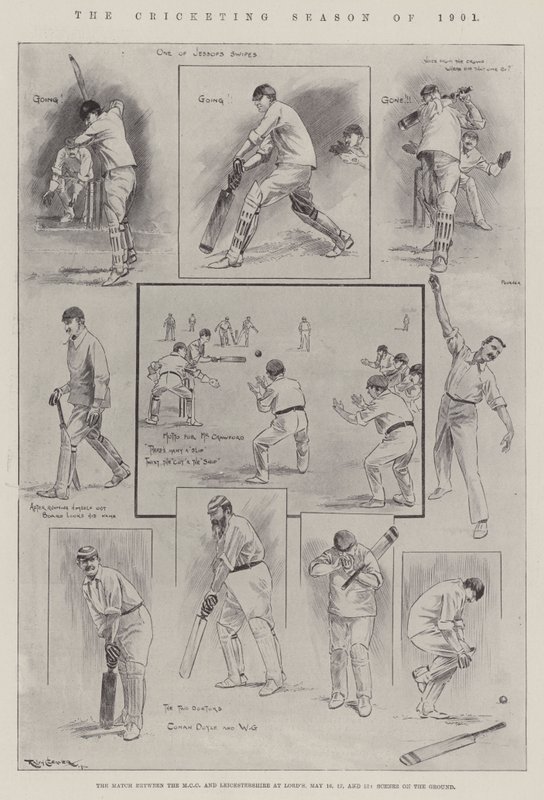 Cricket-sæsonen i 1901 af Ralph Cleaver