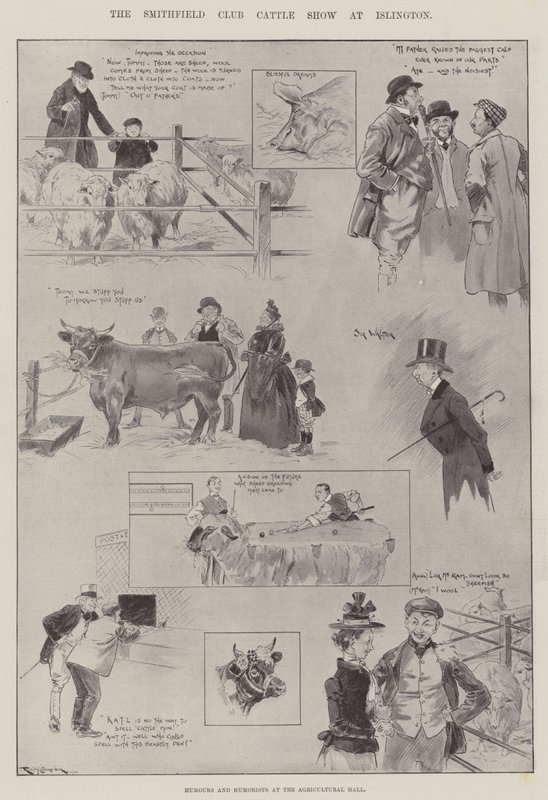 Smithfield Club Cattle Show i Islington af Ralph Cleaver