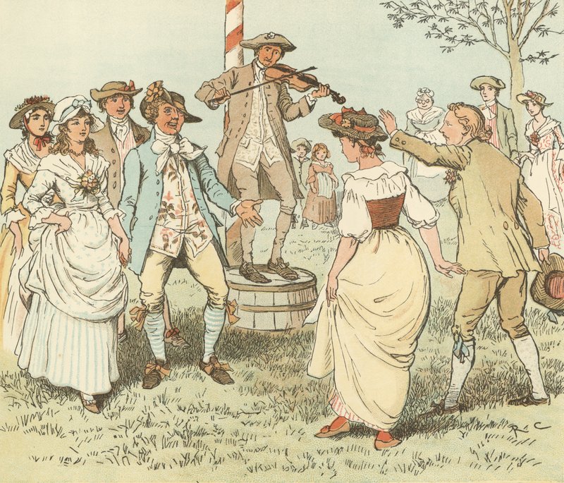 Kom Lasses og drenge af Randolph Caldecott